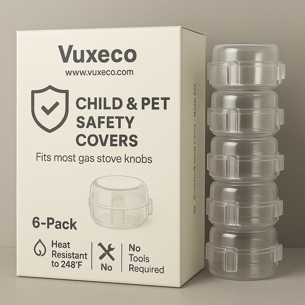 La Cubierta Protectora para Perillas del Horno Vuxeco