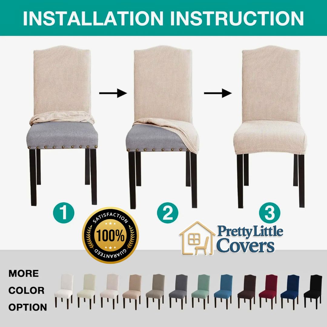 PrettyGuard - Cubiertas elásticas impermeables para sillas