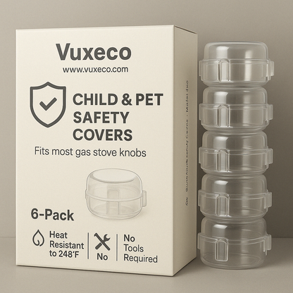La Cubierta Protectora para Perillas del Horno Vuxeco